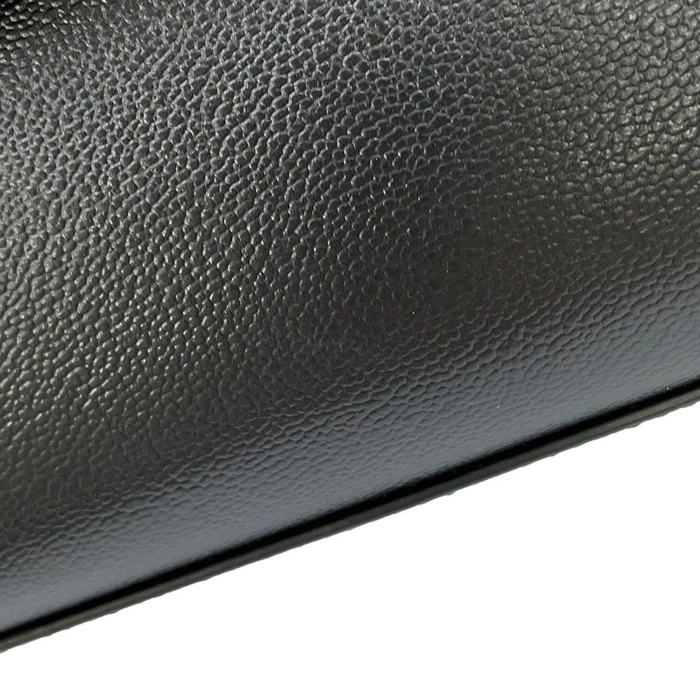 Burberry handbag side check Banwell leather canvas black bag - Picture 7 of 12
